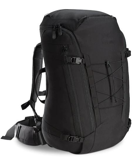 ARC'TERYX ブラックバックパック Arc'teryx ブラックバックパック ブラック